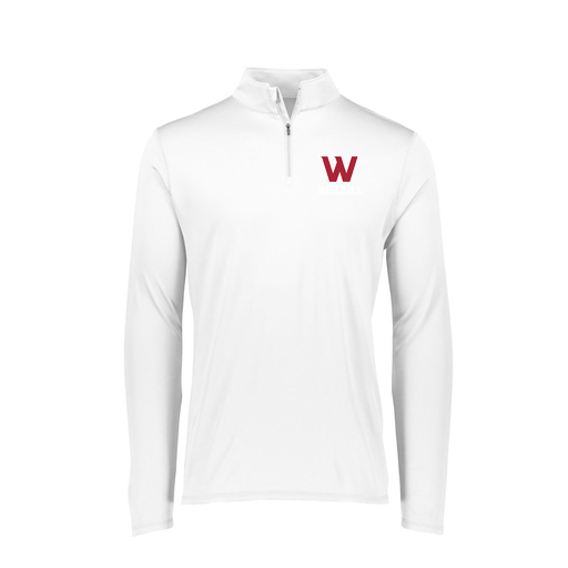 [FTLQFLWH-FAXS-LOGO1] Decker Women's Flex-Lite 1/4 Zip Shirt (Female Adult XS, White)