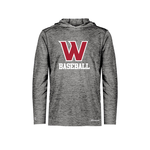 [FOLHCGBK-AS-LOGO1] Decker Men's Charge Hoodie (Adult S, Black)